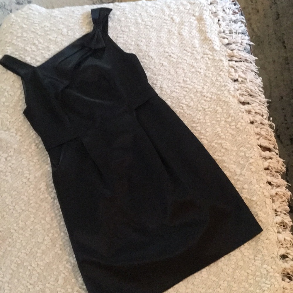 Black cocktail dress